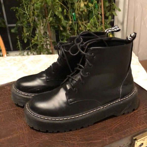 Doc Martin Style Boots - Picture 5 of 10